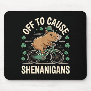 Los geht's, um Schabernack zu verursachen Capybara Mousepad