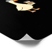 Los geht's zum Baseball lustige Baseball-Mutter-Ga Poster (Ecke)