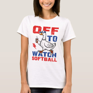Los geht's zum Softballgucken T-Shirt
