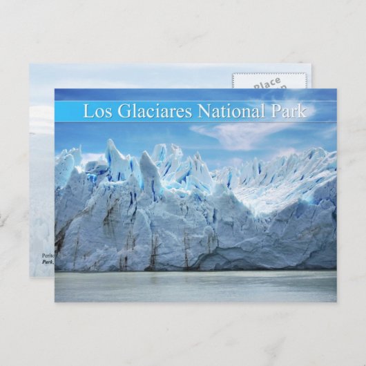 Los Glaciares National Park, Argentinien Postkarte (Vorne/Hinten)