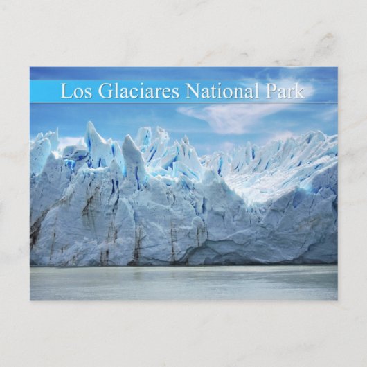 Los Glaciares National Park, Argentinien Postkarte (Vorderseite)