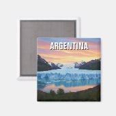 Los Glaciares Nationalpark Argentinien Magnet (Vorderseite/Rückseite)