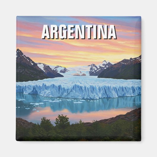 Los Glaciares Nationalpark Argentinien Magnet (Vorne)