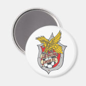 Los Halcones Locos FC - Kühlschrankmagnet Round (Vorderseite/Rückseite)