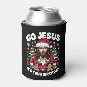 Los Jesus, es ist dein Geburtstag hässlicher Weihn Dosenkühler