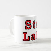 Los! Kaffeetasse (Vorderseite Links)