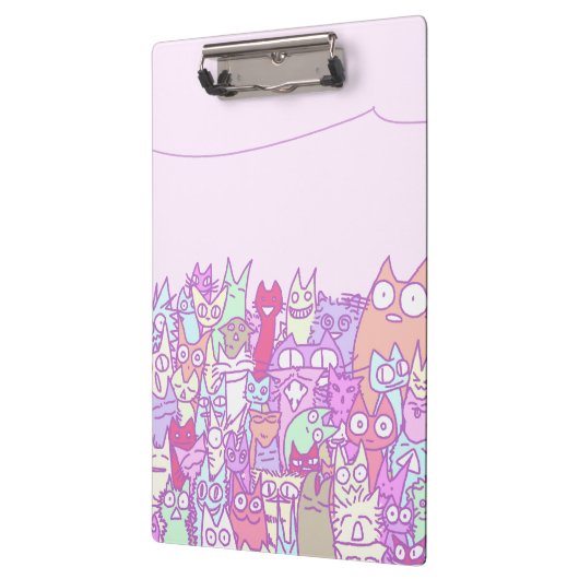 Los-Katzen Klemmbrett (Links)