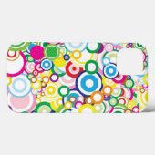 Los klare Kreise Case-Mate iPhone Hülle (Rückseite (Horizontal))