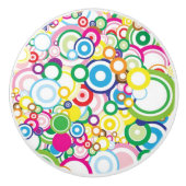 Los klare Kreise Keramikknauf (Vorderseite)