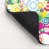 Los klare Kreise Mousepad (Ecke)