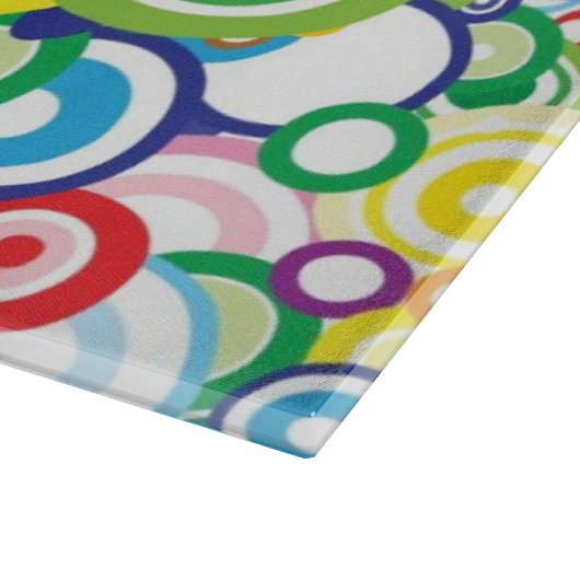 Los klare Kreise Schneidebrett (Ecke)