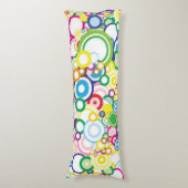 Los klare Kreise Seitenschläferkissen (Vorderseite Vertikal)