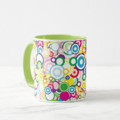 Los klare Kreise Tasse (Vorderseite Links)