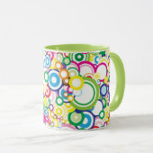 Los klare Kreise Tasse (VorderseiteRechts)