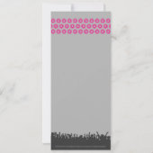 Los! Kundenspezifische Ankündigung von Abschlüssen (Rückseite)