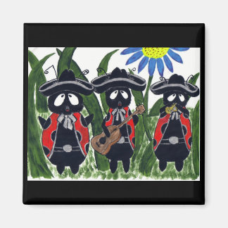 Los Ladybugs Mariachi Band Magnet