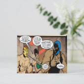 Los Luchadores Mysteriosos Postkarte (Stehend Vorderseite)