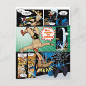 Los Luchadores Mysteriosos Postkarte (Vorderseite)