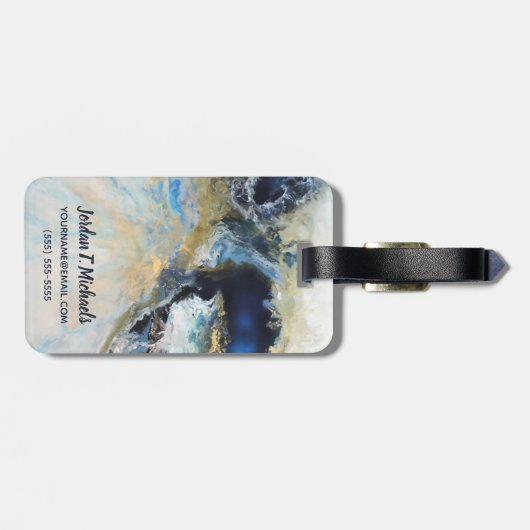 Los Mares Gepäckanhänger (Rückseite horizontal)