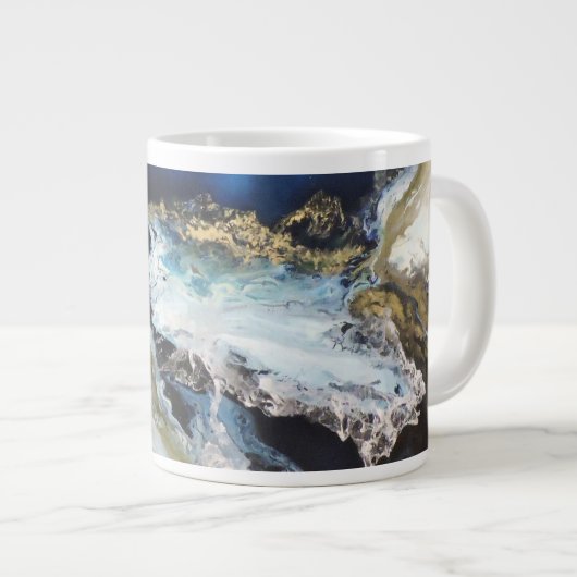 Los Mares Jumbo-Tasse (Vorderseite Rechts)