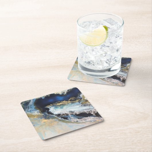 Los Mares Rechteckiger Pappuntersetzer (Vor Ort)