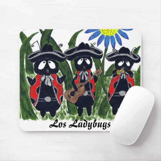 Los-Marienkäfer Mousepad (Mit Mouse)