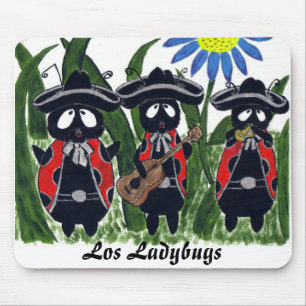 Los-Marienkäfer Mousepad