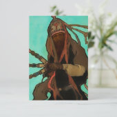 "Los Matachines" Western Art von Gerald Cassidy Dankeskarte (Stehend Vorderseite)