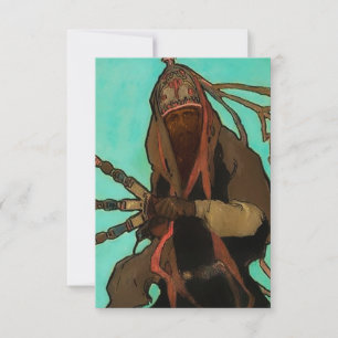 "Los Matachines" Western Art von Gerald Cassidy Dankeskarte