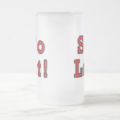 Los! Mattglas Bierglas (Mittel)