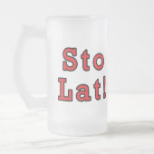Los! Mattglas Bierglas (Links)