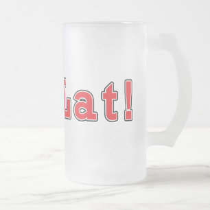 Los! Mattglas Bierglas