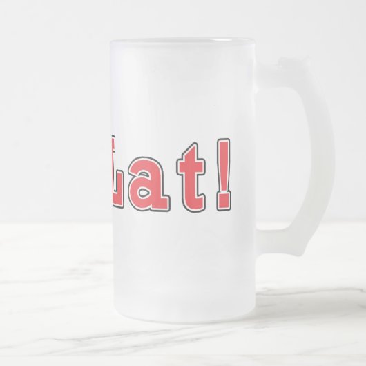 Los! Mattglas Bierglas (Rechts)