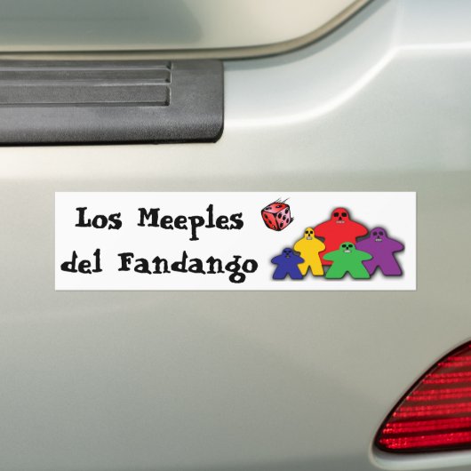 Los Meeples Del Fandango Autoaufkleber (Auf Auto)