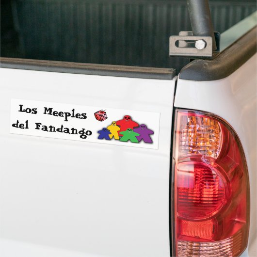 Los Meeples Del Fandango Autoaufkleber (Auf Lkw)