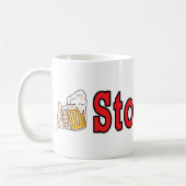 Los! mit Bier-Tasse Kaffeetasse (Links)