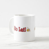 Los! mit Bier-Tasse Kaffeetasse (Vorderseite Links)