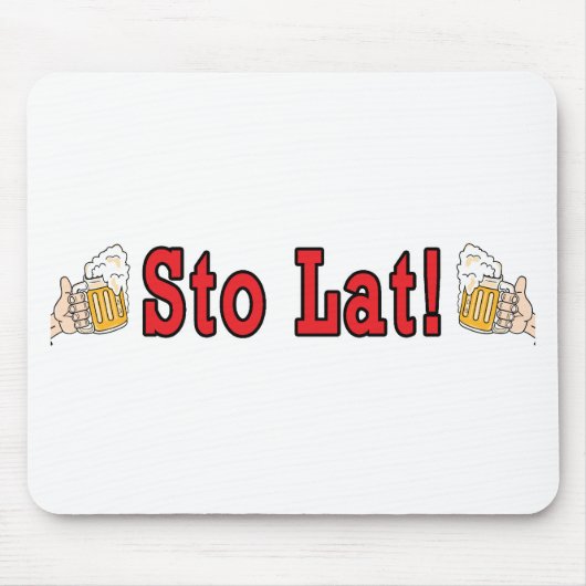 Los! mit Bier-Tasse Mousepad (Vorne)
