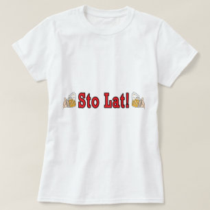 Los! mit Bier-Tasse T-Shirt