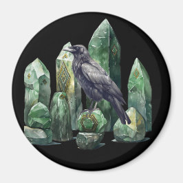 Los Monolitos del Cuervo de Odín Magnet