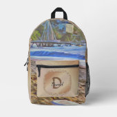 Los Muertos Beach 786 Bedruckter Rucksack (Vorderseite)