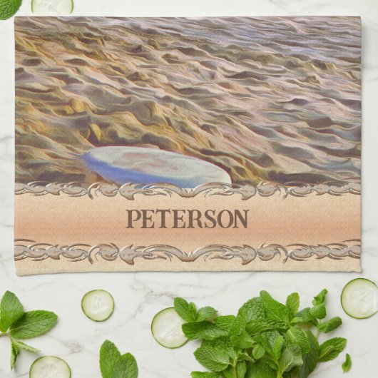 Los Muertos Beach 786 Geschirrtuch (Gefaltet)