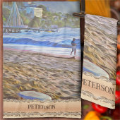 Los Muertos Beach 786 Geschirrtuch