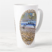 Los Muertos Beach 786 Milchtasse (Rechte Ecke)