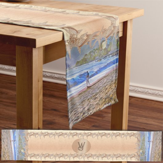 Los Muertos Beach 786 Mittelgroßer Tischläufer