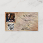 Los Muertos Beach 786 QR Visitenkarte (Rückseite)