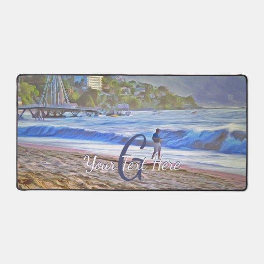 Los Muertos Beach 786 Schreibtischunterlage (Vorderseite)