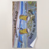 Los Muertos Beach 786 Strandtuch (Vorderseite)