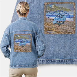 Los Muertos Beach Familie 786 Jeansjacke