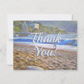 Los Muertos Beach Vielen Dank 786 Dankeskarte (Vorderseite)